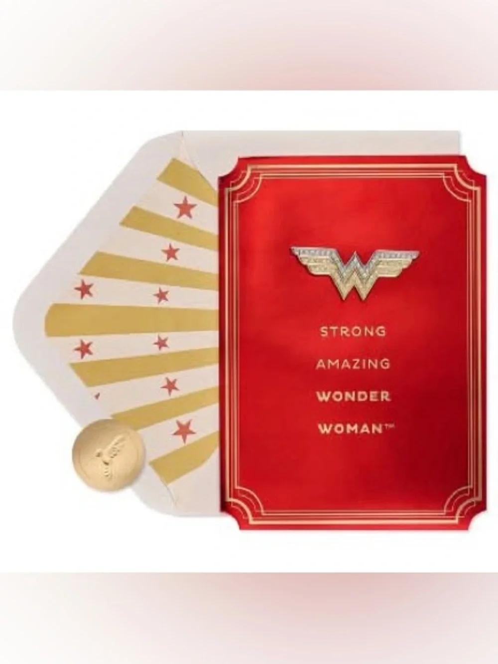🆕Papyrus-DC Comics Wonder Woman Mother’s Day Greeting Card